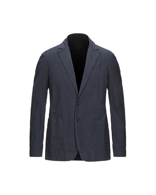T-Jacket by Tonello Man Suit jacket Midnight Cotton Elastane