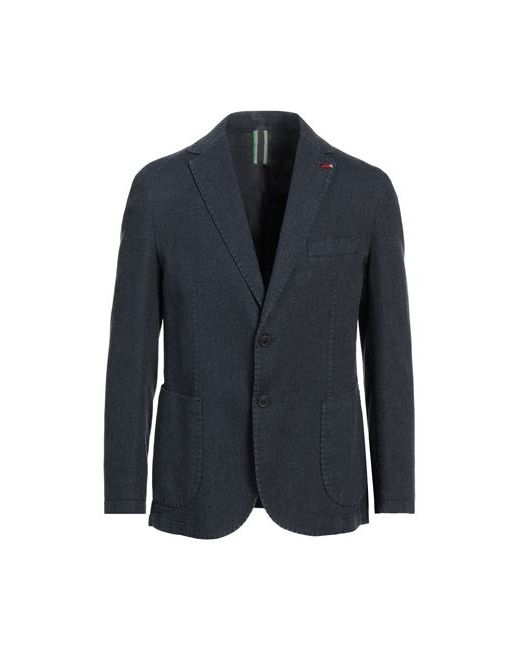 Mulish Man Suit jacket Midnight Cotton Elastane