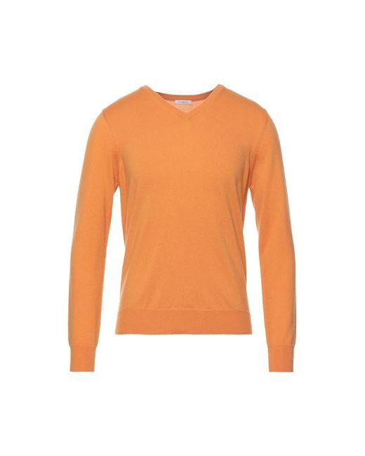 Malo Man Sweater Apricot Cashmere