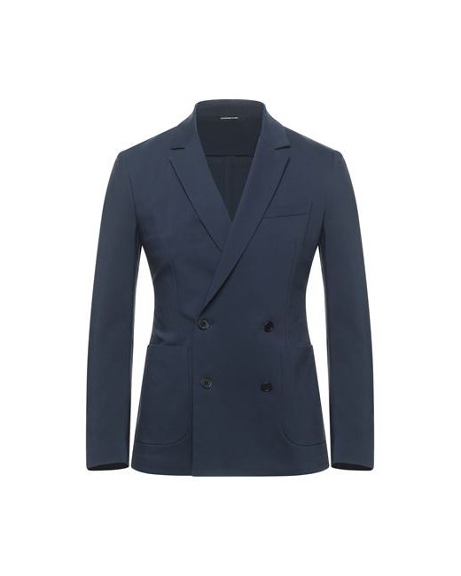 Tonello Man Suit jacket Midnight Cotton Polyester Elastane