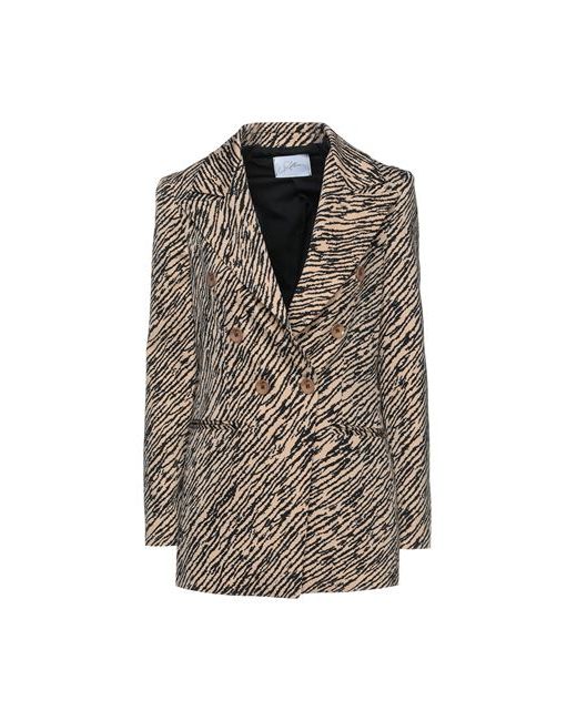 Soallure Suit jacket Sand Polyester Elastane Acetate Viscose