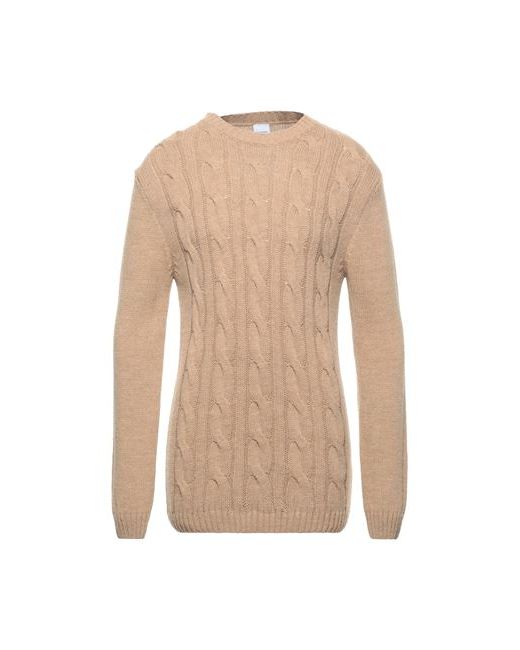 Stilosophy Man Sweater Camel Acrylic Wool Viscose Alpaca wool