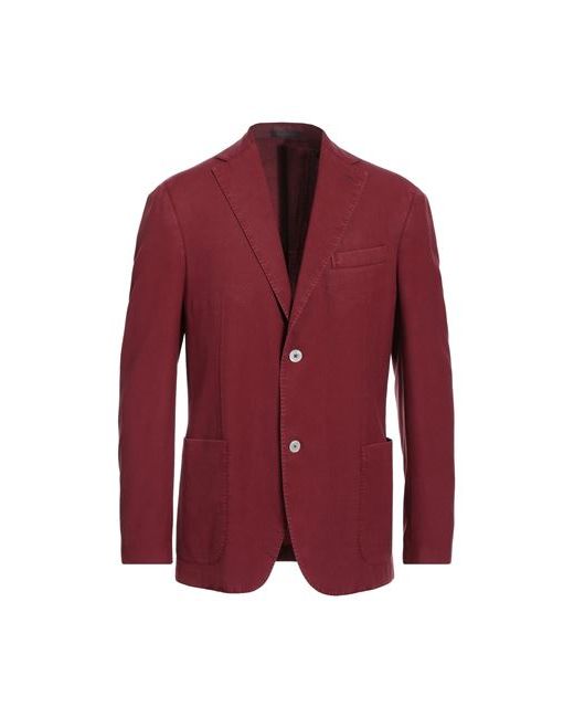The Gigi Man Suit jacket Burgundy Wool