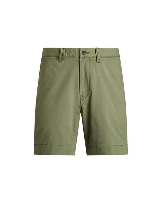 Polo Ralph Lauren 8-inch Stretch Straight Fit Twill Short Man Shorts Bermuda Military Cotton Elastane