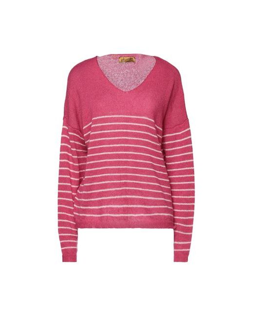 Ebarrito Sweater Fuchsia Acrylic Polyamide Wool Mohair wool