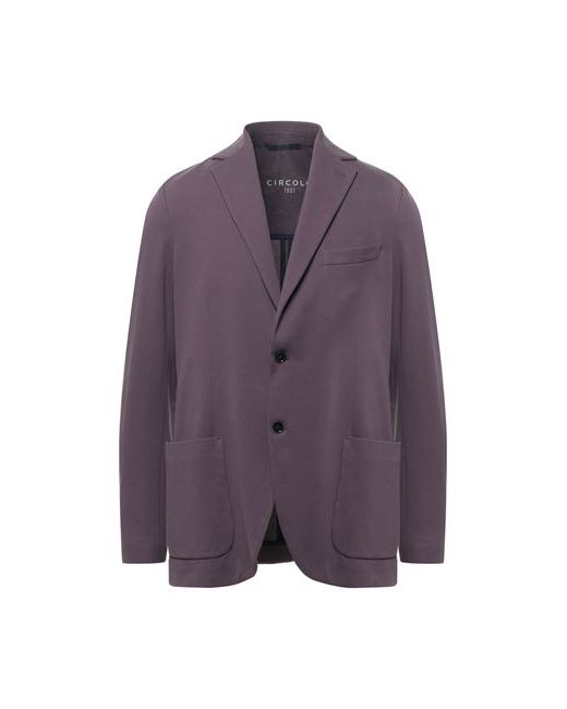 Circolo 1901 Man Suit jacket Mauve Cotton Elastane