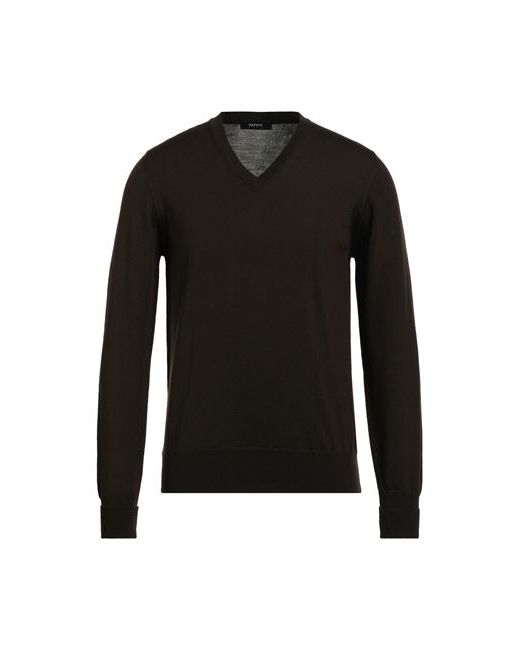 Alpha Studio Man Sweater Dark Merino Wool