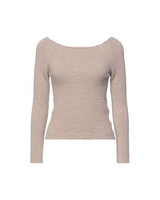 Alpha Studio Sweater Light brown Polyamide Cotton Viscose Elastane