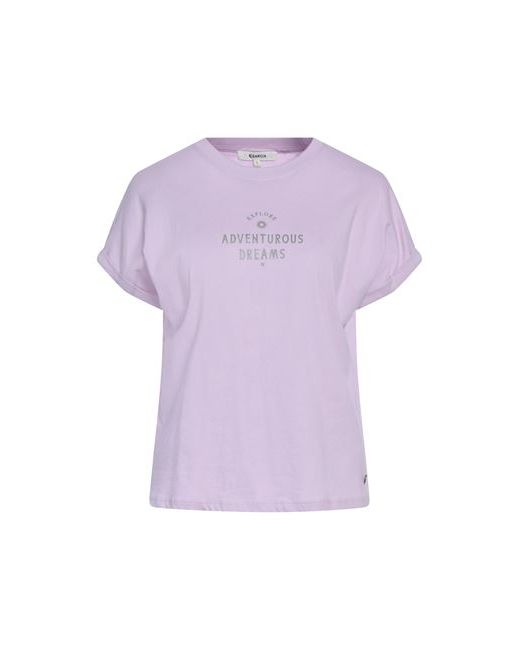 Garcia T-shirt Lilac Cotton