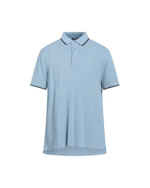 Blauer Man Polo shirt Sky Cotton