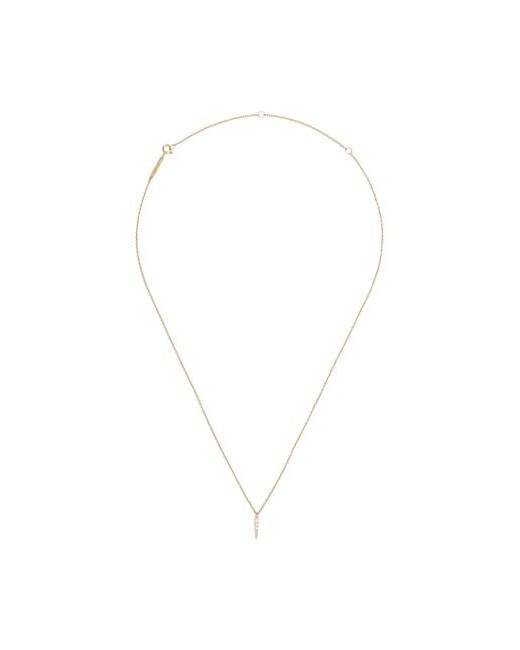 P D Paola Peak Necklace 925/1000 Silver 750/1000 plated Zirconia