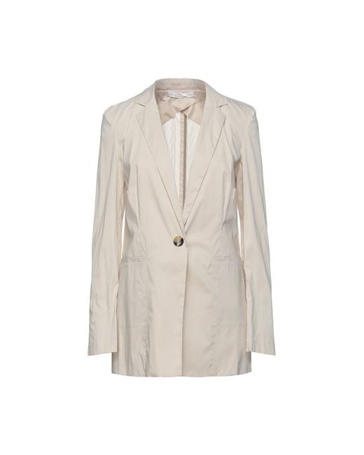 Liviana Conti Suit jacket Cotton Polyamide Elastane