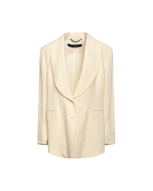 Federica Tosi Suit jacket Ivory Acetate Viscose Polyester