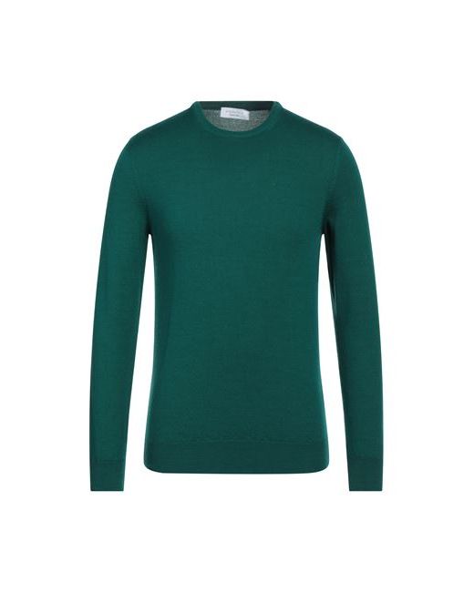 Spadalonga Man Sweater Emerald Merino Wool Acrylic