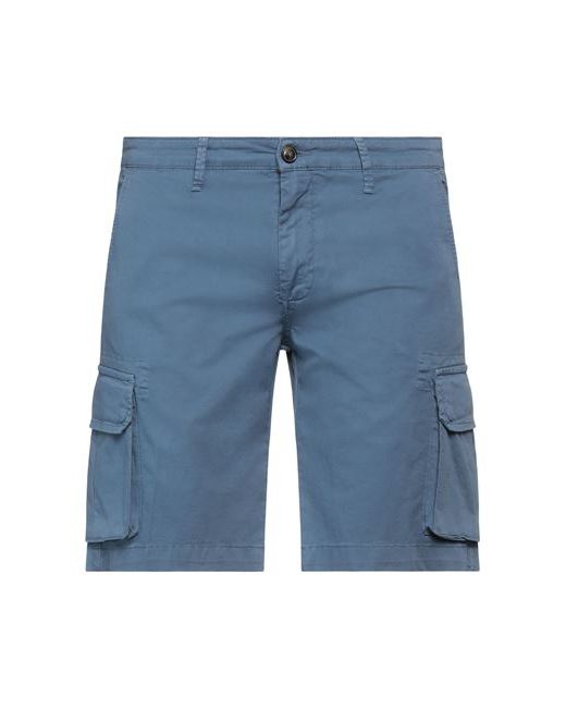 Liu •Jo Man Shorts Bermuda Slate Cotton Elastane
