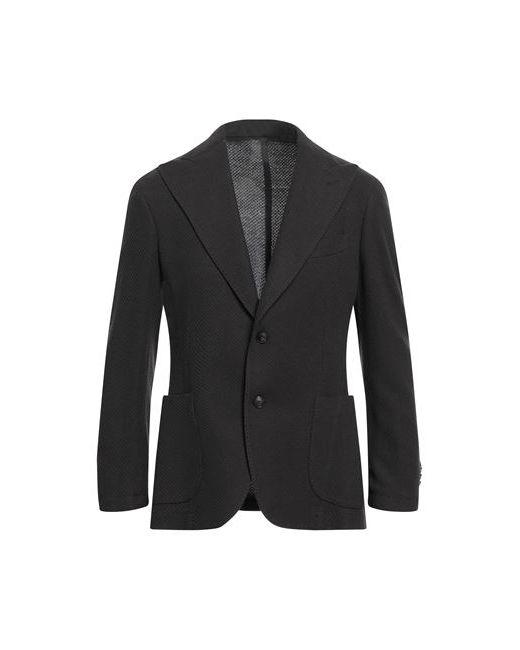 Barba Napoli Man Suit jacket Dark Wool