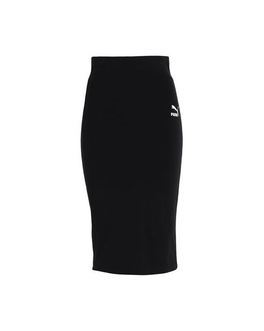Puma T7 Long Skirt Midi skirt Cotton Elastane
