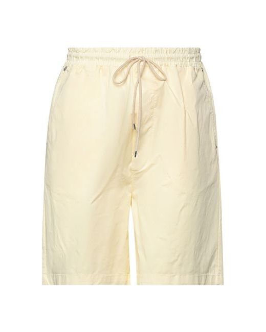 White Over Man Shorts Bermuda Light Cotton