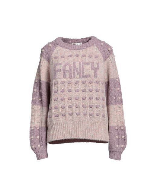 Loveshackfancy Sweater Lilac Alpaca wool Wool Nylon Acrylic Viscose