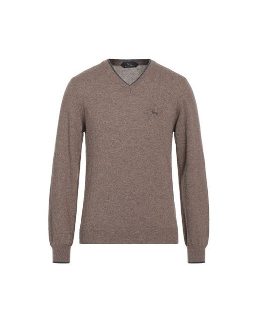 Harmont & Blaine Man Sweater Light brown Merino Wool Viscose Polyamide Cashmere