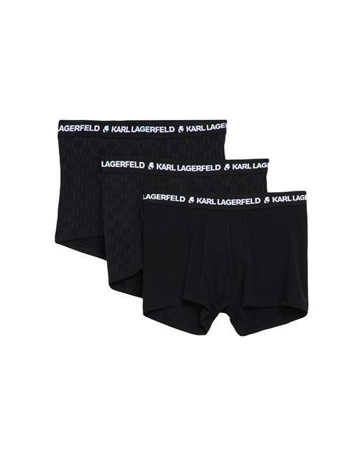 Karl Lagerfeld Logo Monogram Trunk Set3pack Man Boxer Organic cotton Elastane