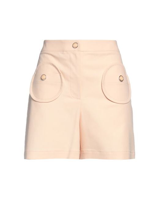 Boutique Moschino Shorts Bermuda Apricot Cotton Elastane