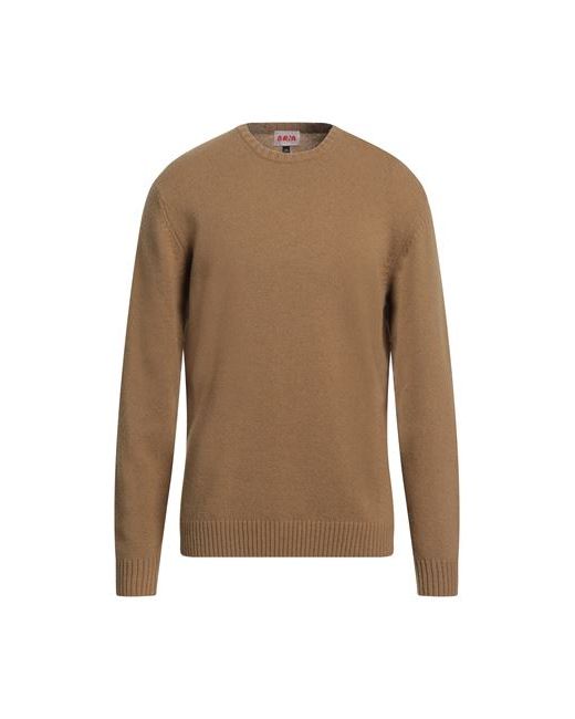 Berna Man Sweater Camel Wool Nylon