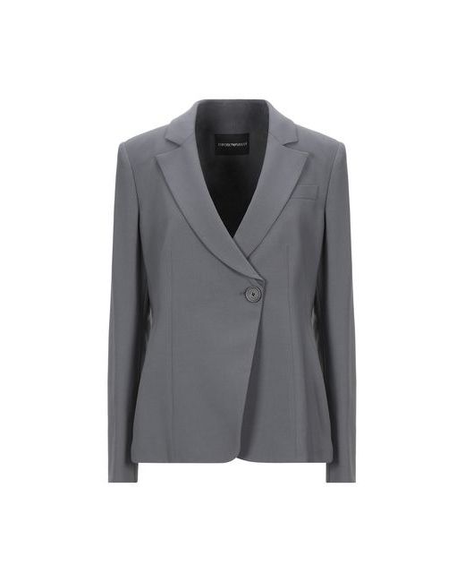 Emporio Armani Suit jacket Lead Virgin Wool Elastane Viscose