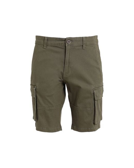 Only & Sons Man Shorts Bermuda Military Cotton Elastane