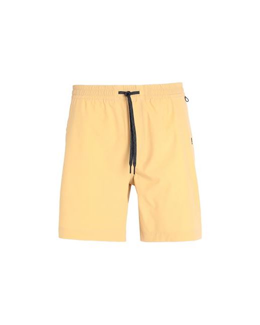 Quiksilver Qs Shorts Taxer Amphibian 18 Man Beach shorts and pants Ocher Polyester Elastane