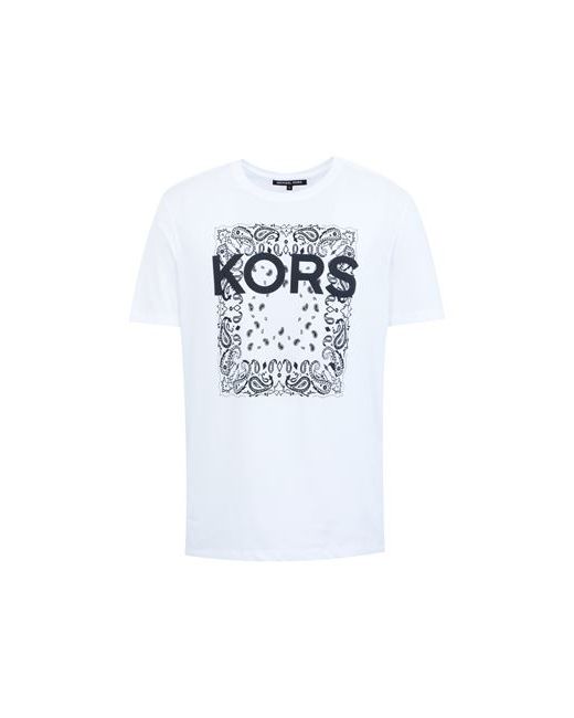Michael Kors Mens Fd Paisley Block Tee Man T-shirt Cotton