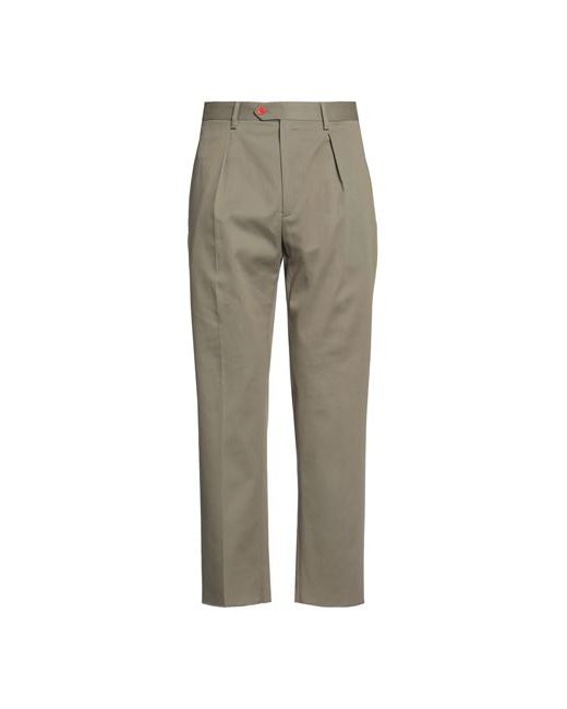 Etro Man Pants Military Cotton Elastane