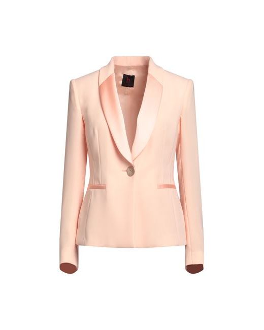 Hanita Suit jacket Apricot Polyester Elastane
