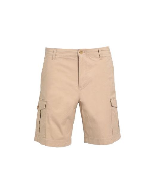 Selected Homme Man Shorts Bermuda Sand Organic cotton Cotton Elastane