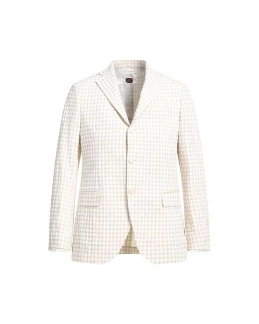 Mp Massimo Piombo Man Suit jacket Khaki Cotton Polyester Viscose Acetate