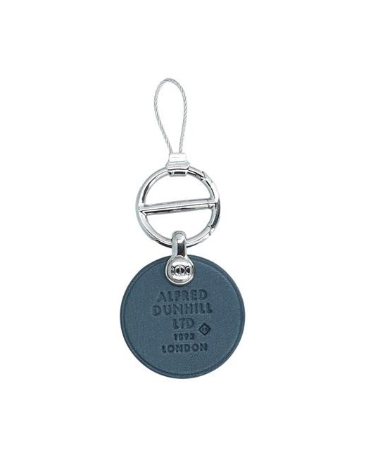 Dunhill Man Key ring Slate Soft Leather Metal
