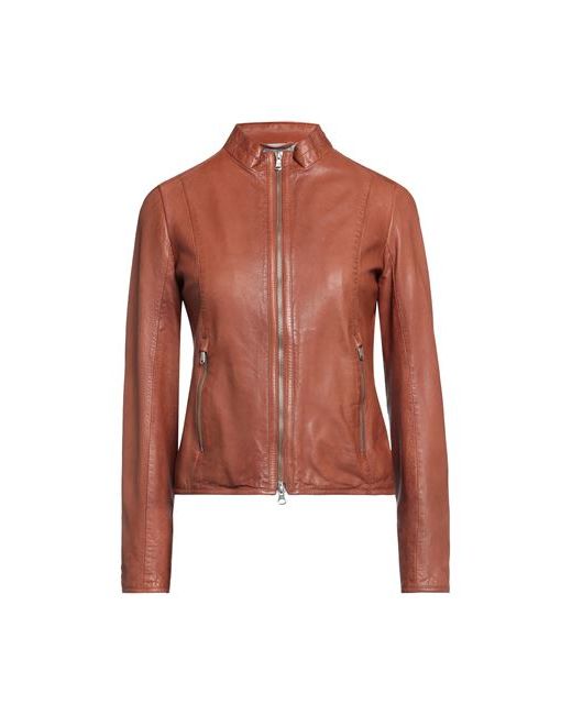 Blouson Jacket Tan Soft Leather