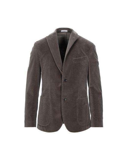 Boglioli Man Suit jacket Khaki Cotton Elastane