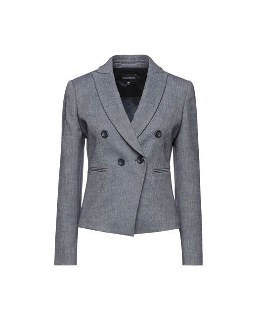 Emporio Armani Suit jacket Midnight Viscose Cotton Polyester Elastane