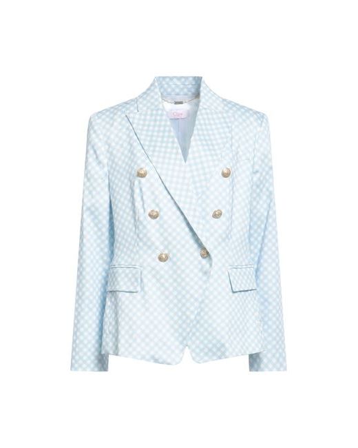 Clips More Suit jacket Sky Cotton Elastane