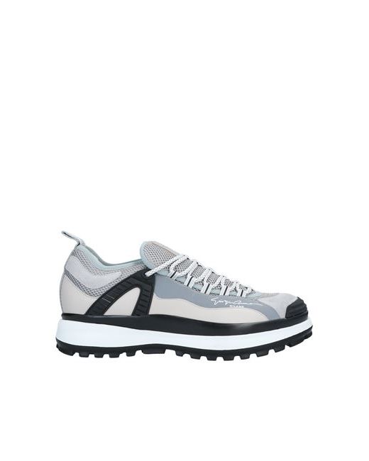 Giorgio Armani Man Sneakers Soft Leather Textile fibers