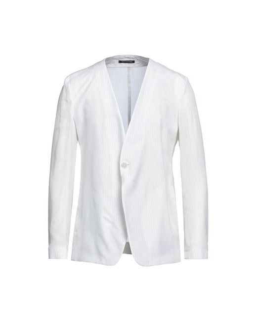 Emporio Armani Man Suit jacket Ivory Cupro