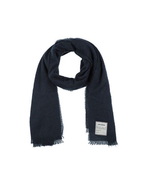 Zadig & Voltaire Scarf Midnight Acrylic Polyamide Mohair wool