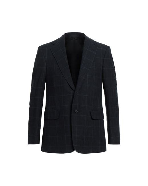 Dunhill Man Suit jacket Midnight Wool Cotton Linen