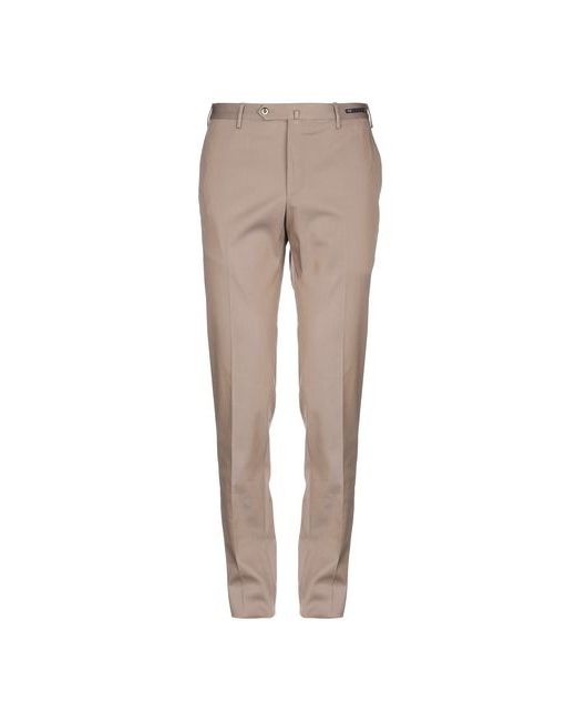 PT Torino Man Pants Light brown Cotton Elastane