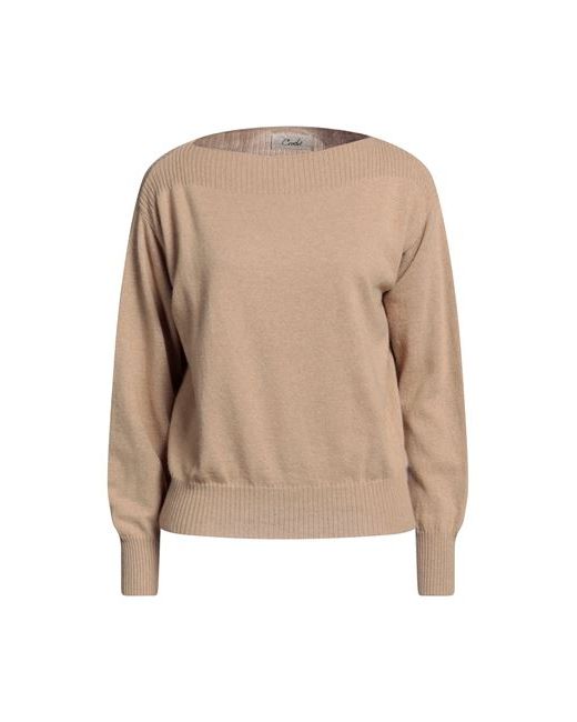 Crochè Sweater Sand Merino Wool Viloft Cashmere Polyamide