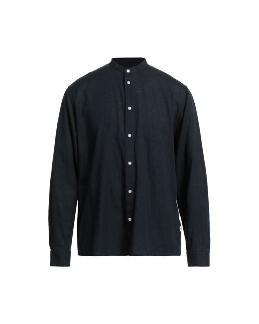 Liu •Jo Man Shirt Midnight Tencel Linen Cotton