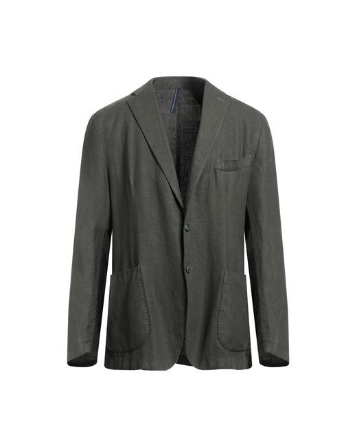 N° 02 Man Suit jacket Military Wool Linen Polyamide