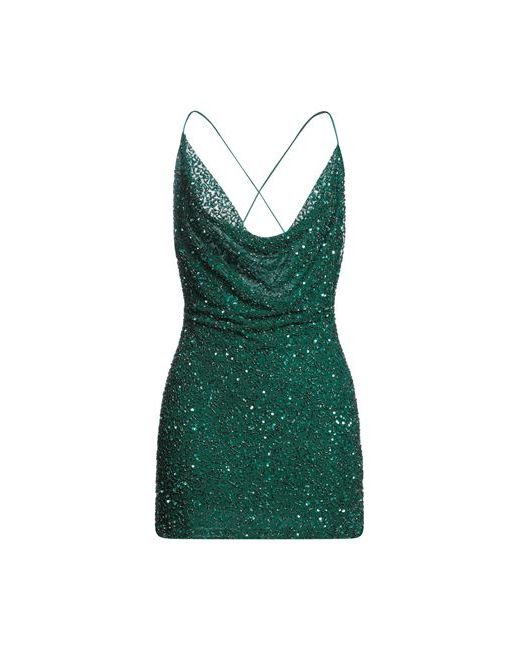 Retrofête Short dress Emerald Nylon
