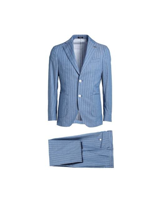 BRERAS Milano Man Suit Azure Cotton Elastane